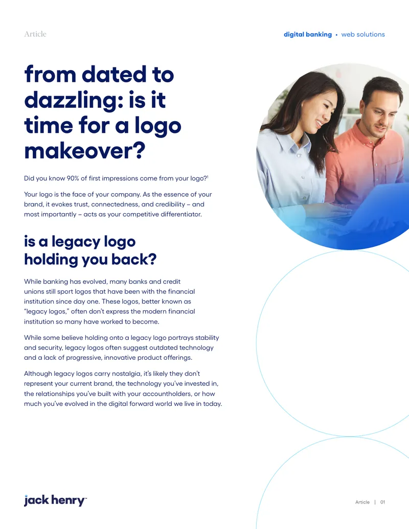 Logo Makeover for Financial Institutions