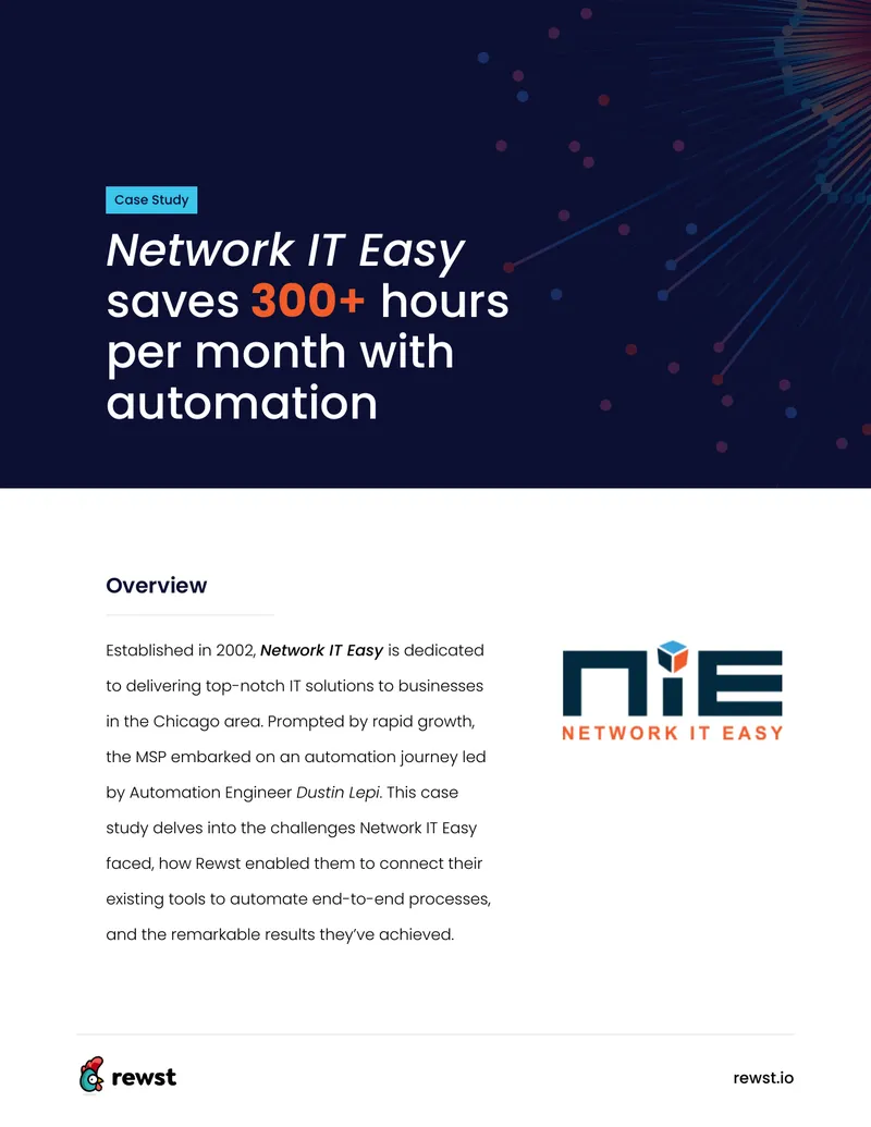 Case Study on Automation at Network IT Easy
