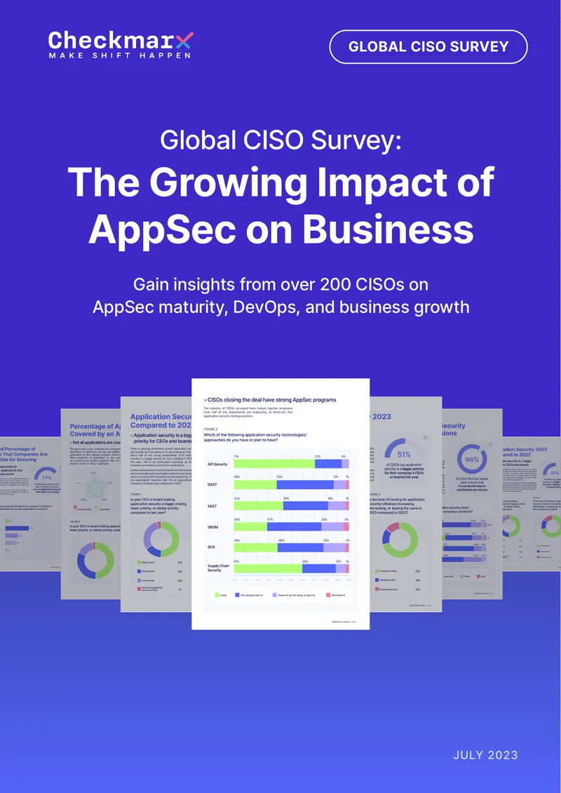 Global CISO Survey on Application Security Impact