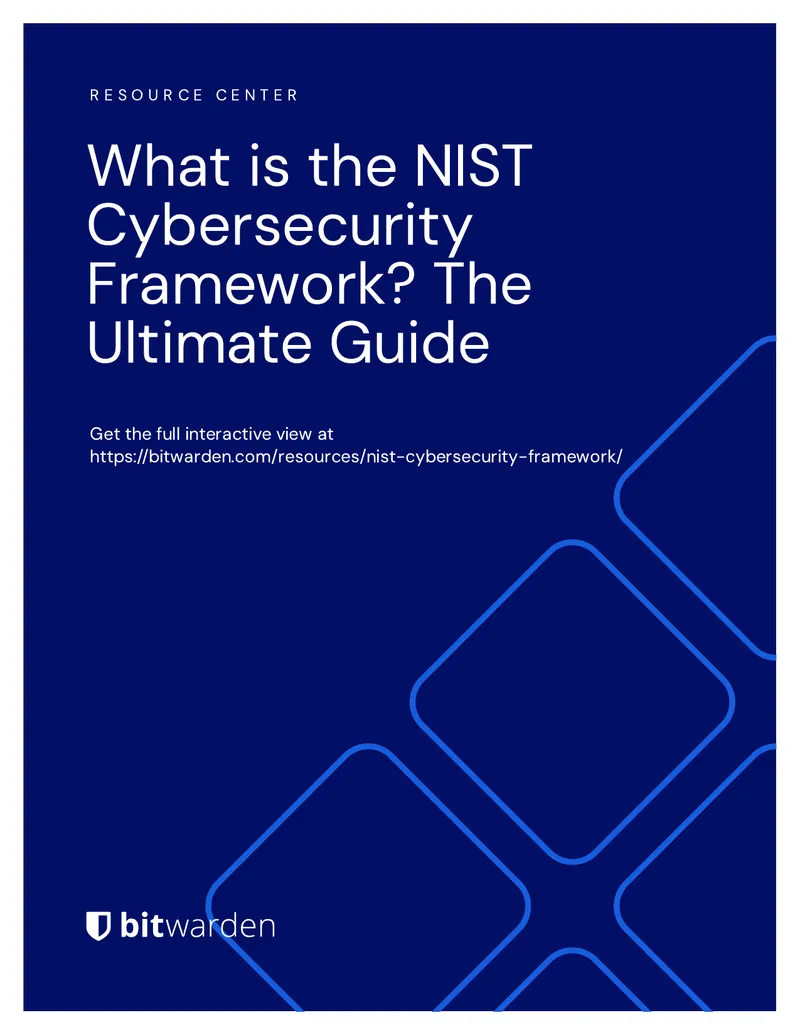 NIST Cybersecurity Framework Implementation Guide