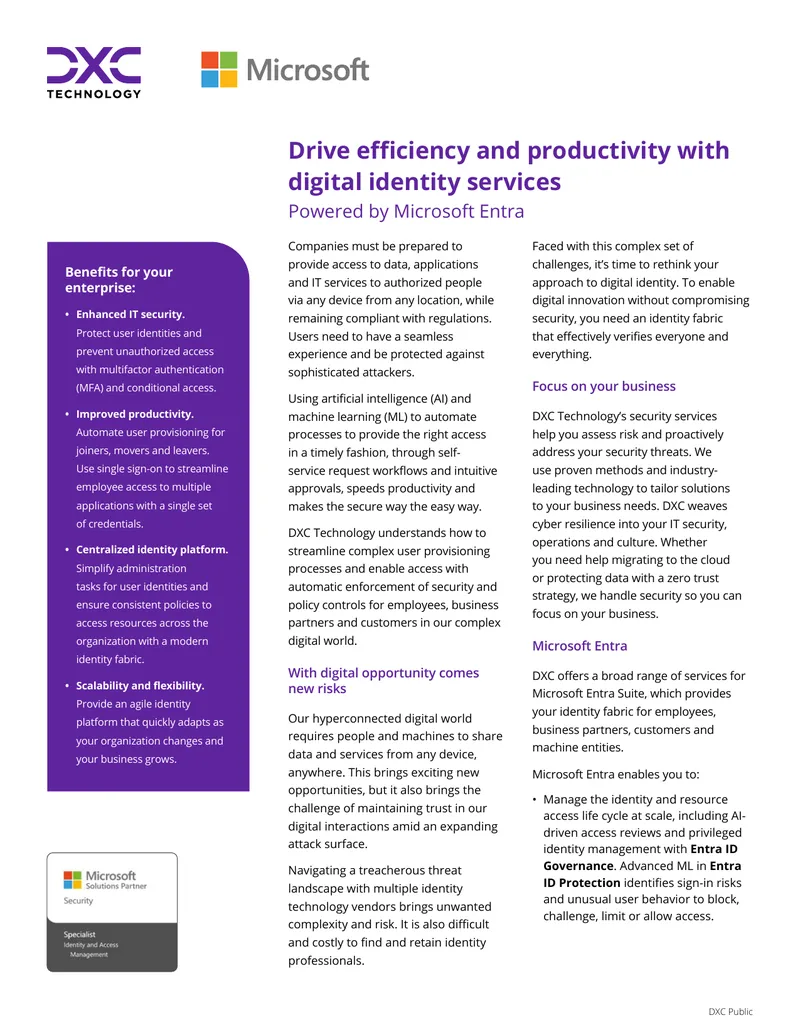 Digital Identity Services Overview with Microsoft Entra