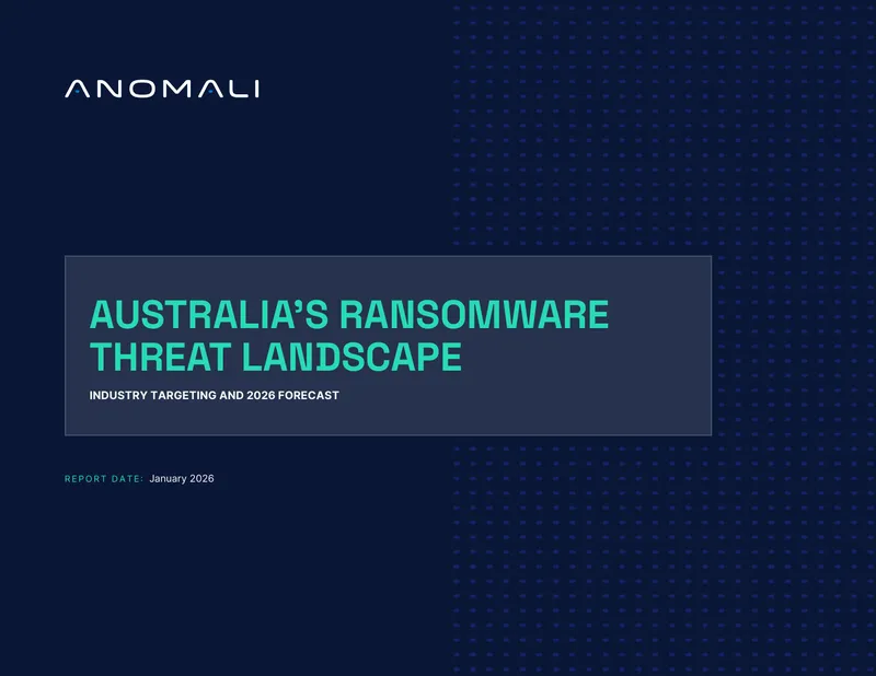 Australia's Ransomware Threat Landscape Report