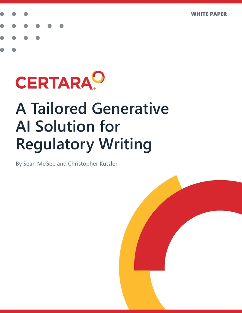 Tailored Generative AI Solution for Regulatory Writing