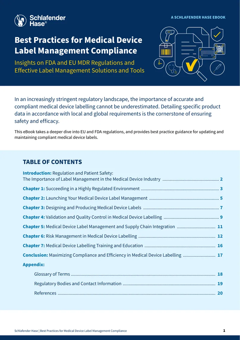 Best Practices for Medical Device Label Management Compliance