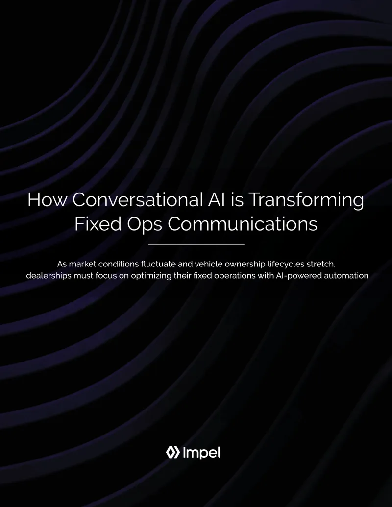 Impact of Conversational AI on Fixed Operations