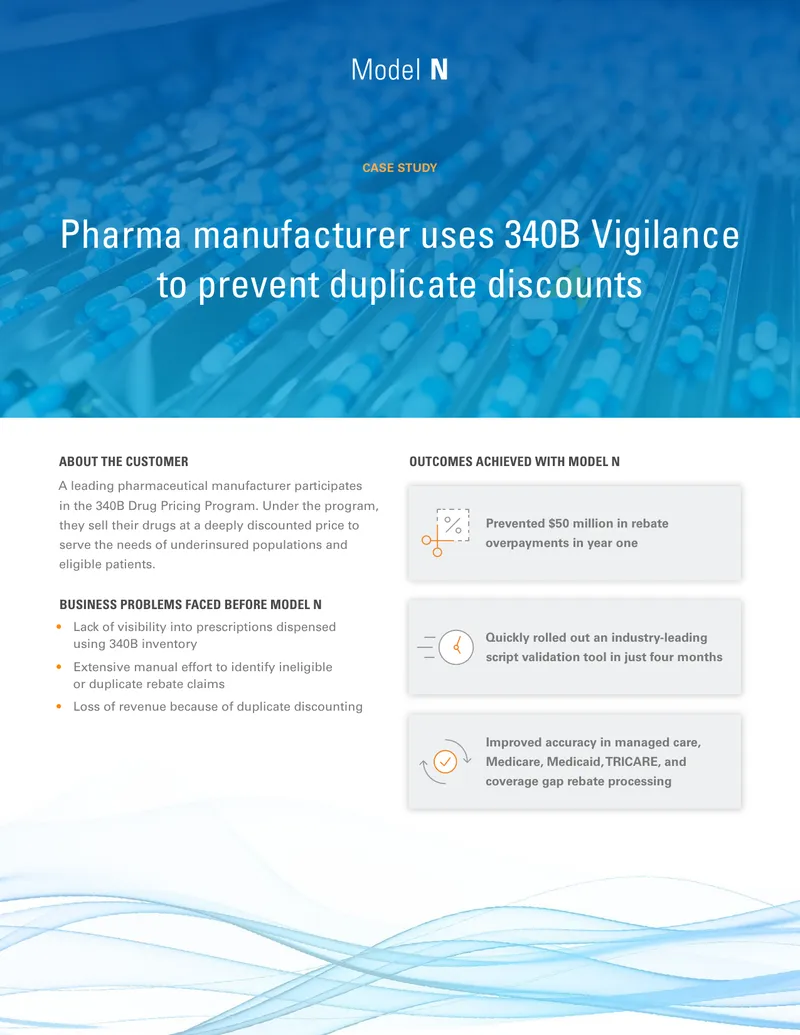 340B Vigilance Implementation Case Study