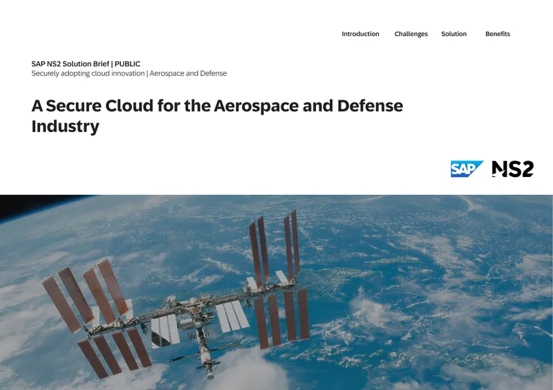 Secure Cloud Solutions for Aerospace and Defense