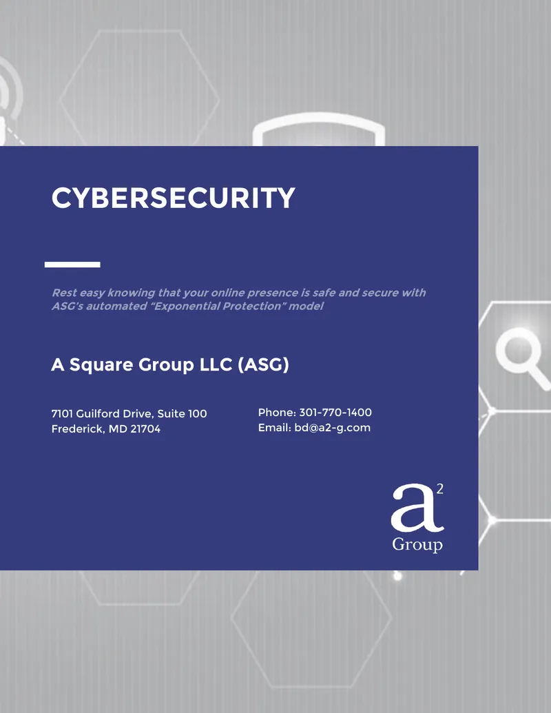 Cybersecurity Services Overview by A Square Group