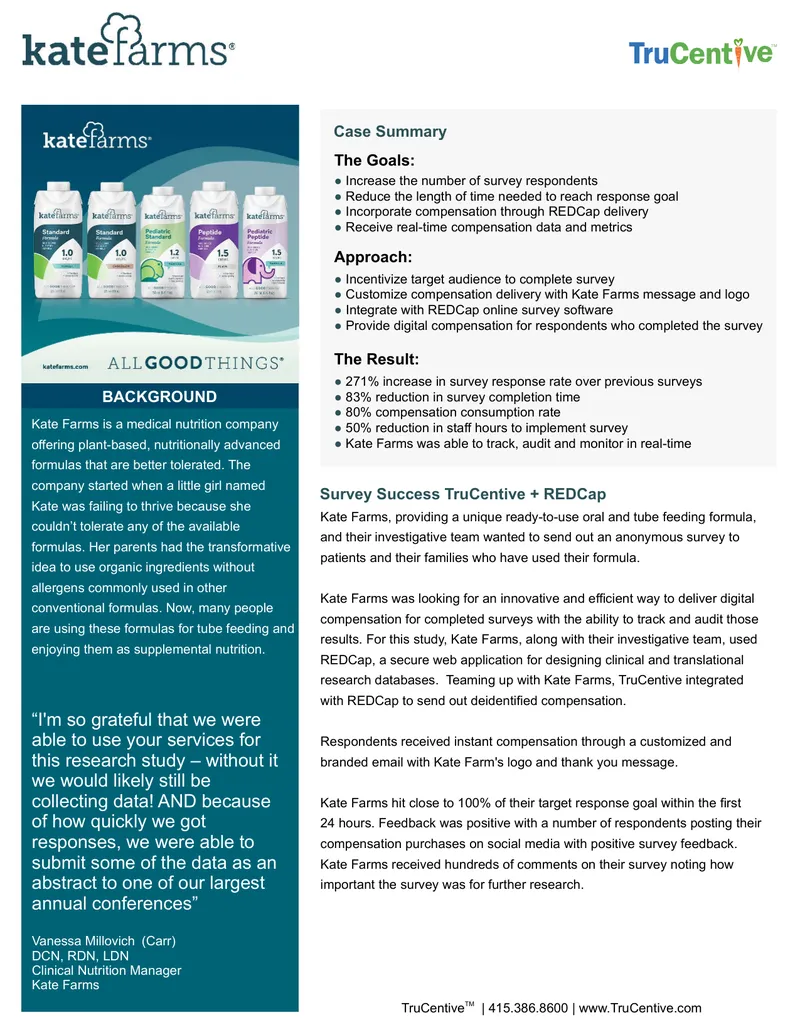 Survey Compensation Integration Case Study