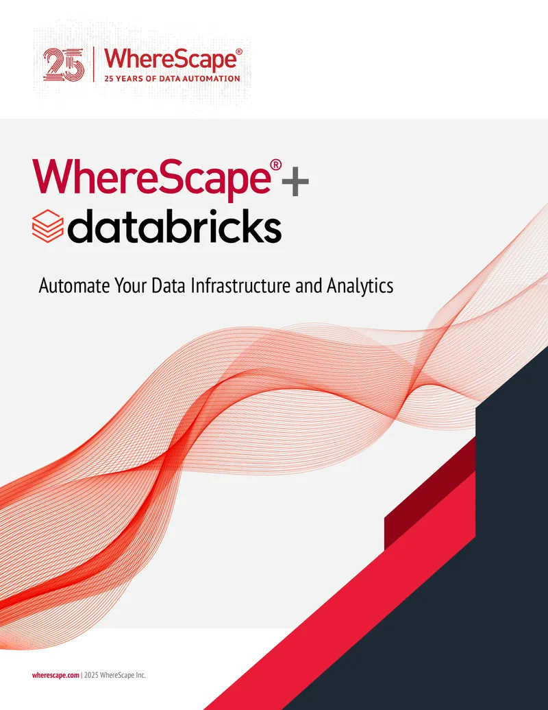 WhereScape and Databricks Data Automation Integration