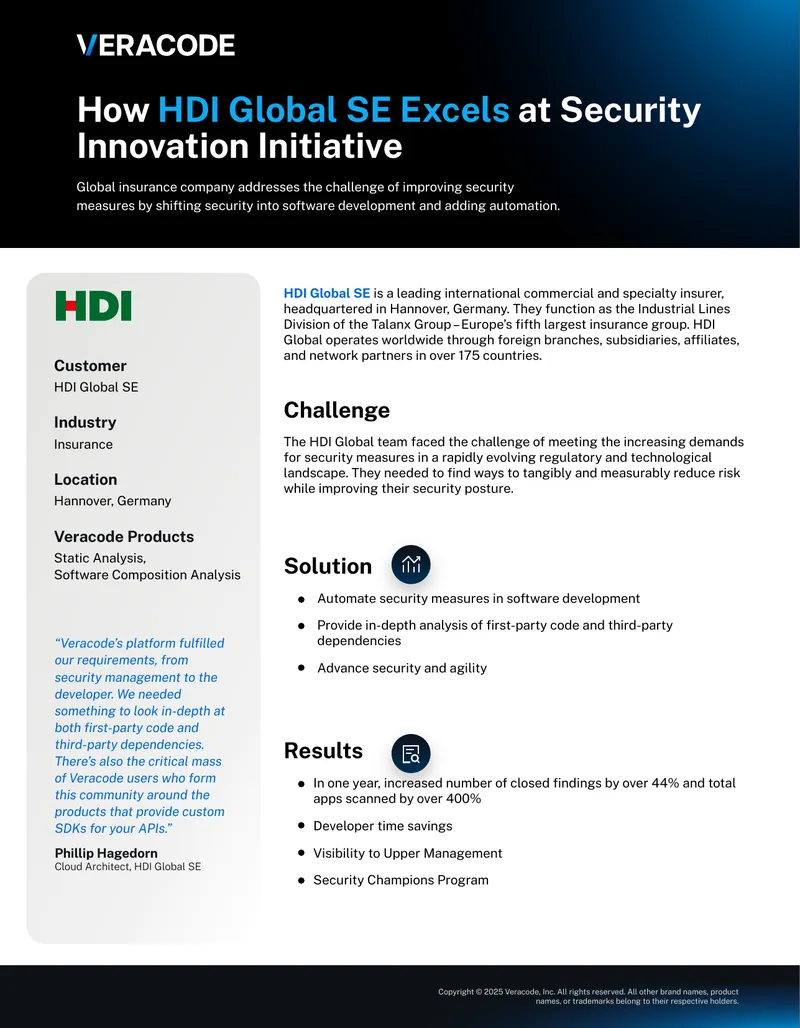 HDI Global SE Security Innovation Initiative