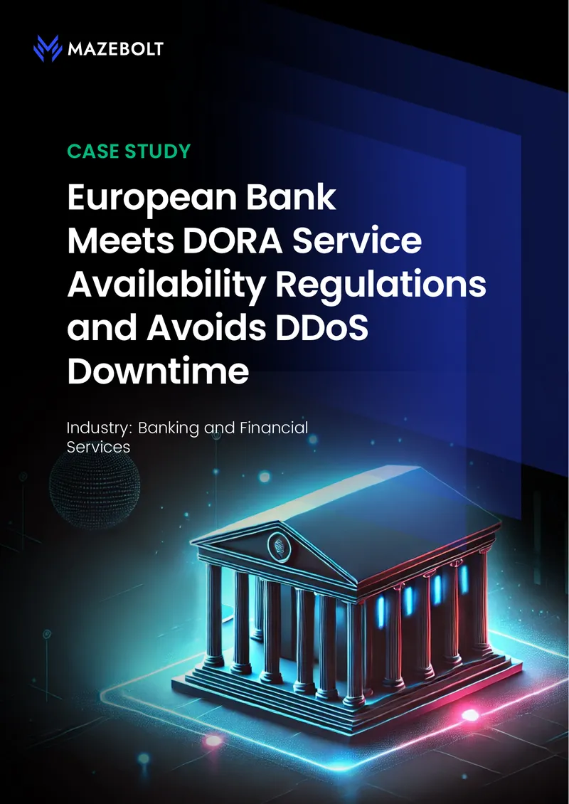 DDoS Vulnerability Management for European Bank
