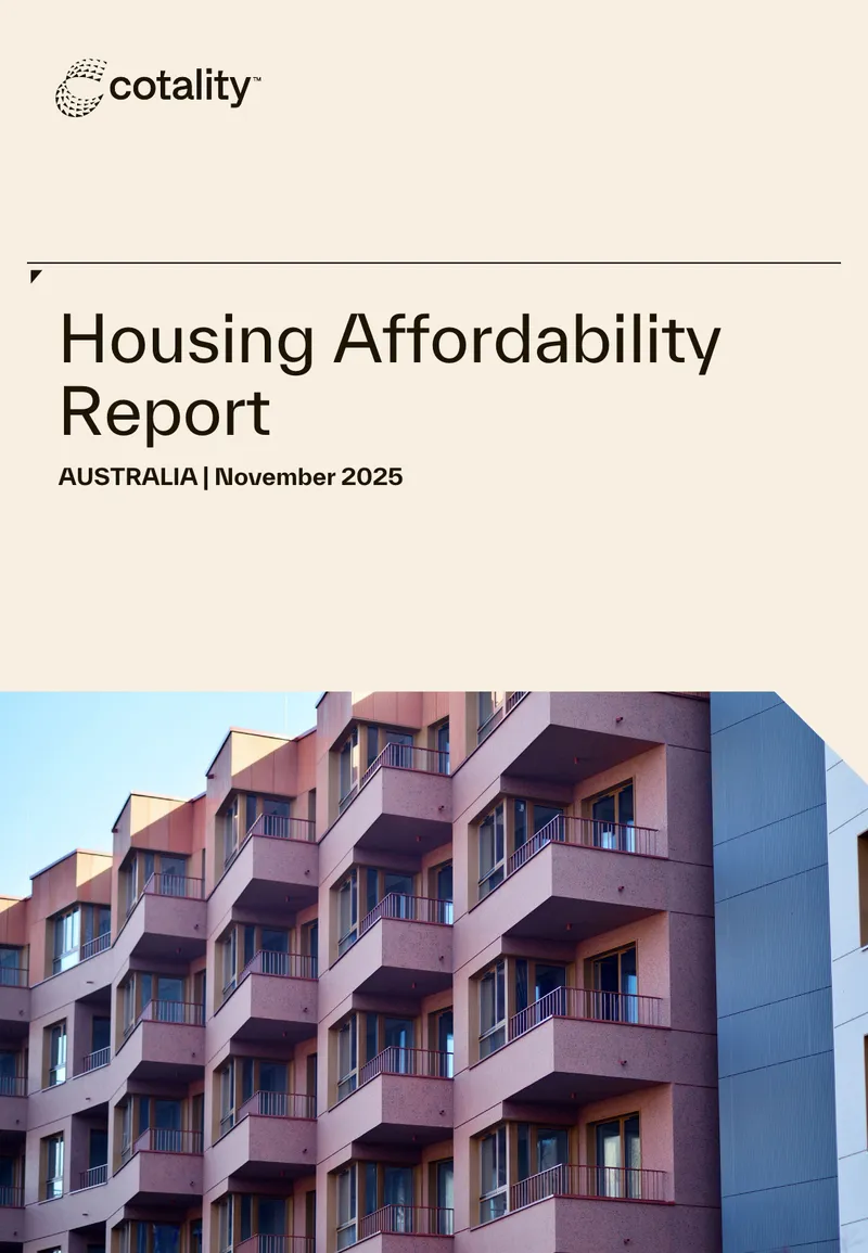 Housing Affordability Report Australia 2025