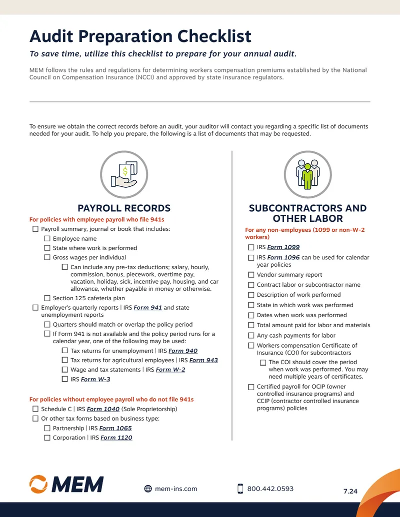 Payroll Records and Audit Preparation Guidelines