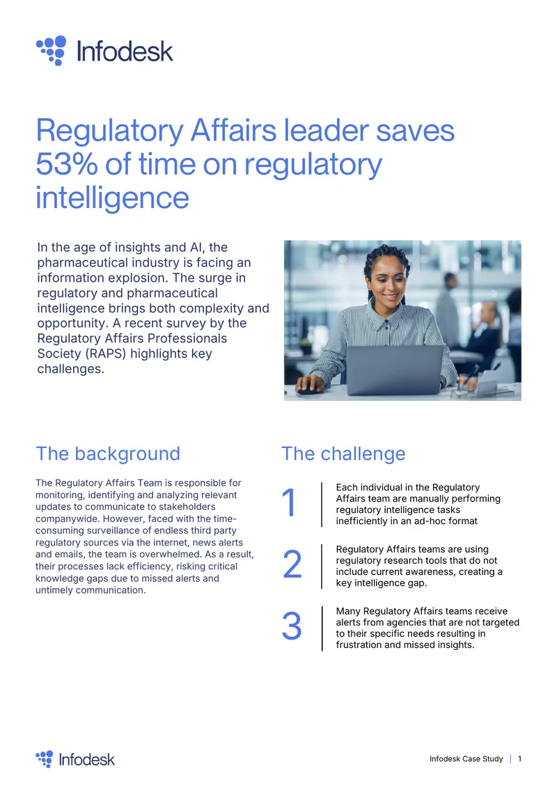 Regulatory Intelligence Platform Implementation Case Study