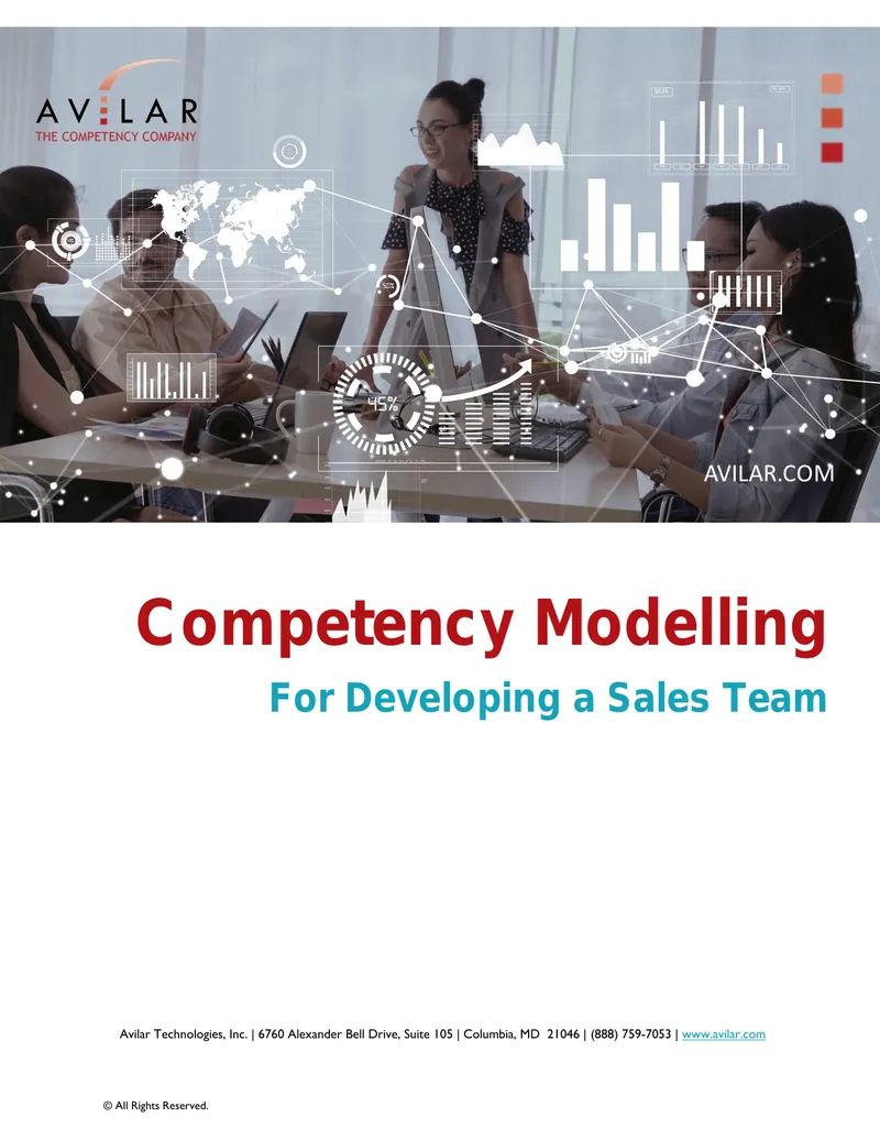 Competency Modelling for Developing a Sales Team