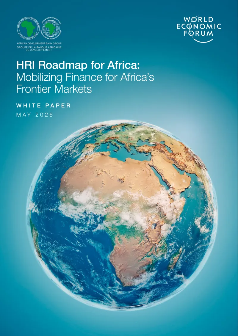 HRI Roadmap for Africa Mobilizing Finance for Frontier Markets