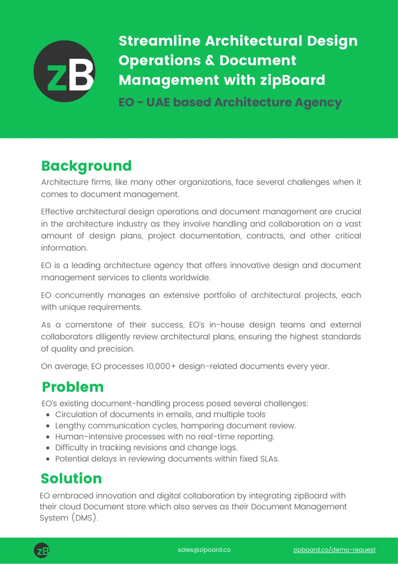 Streamlining Document Management in Architecture
