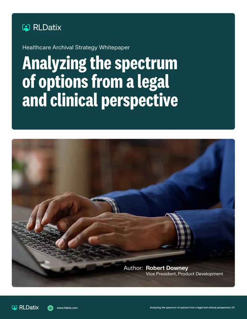 Healthcare Archival Strategy Whitepaper