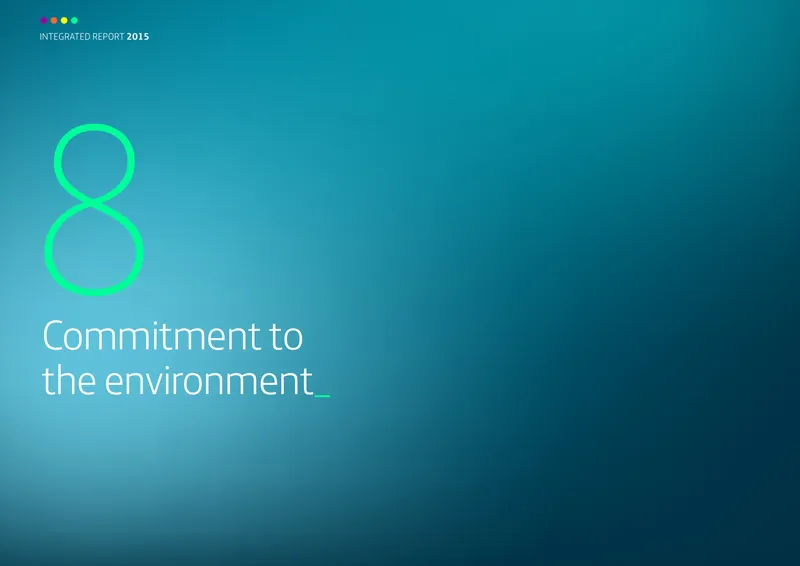 Telefónica Integrated Environmental Report 2015