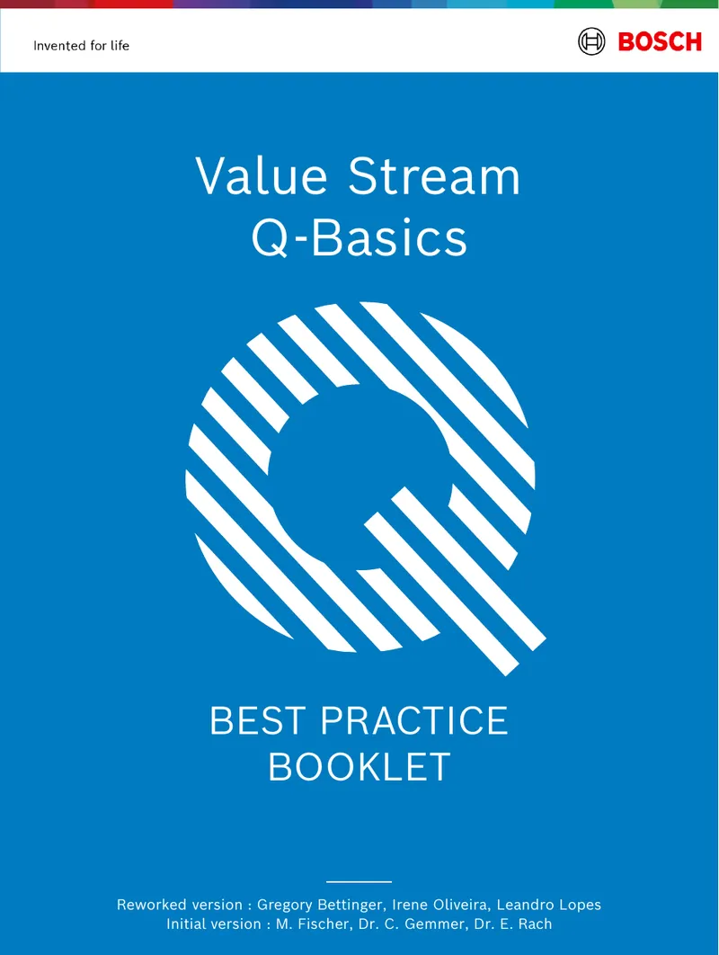 Bosch Value Stream Q-Basics Best Practice Booklet