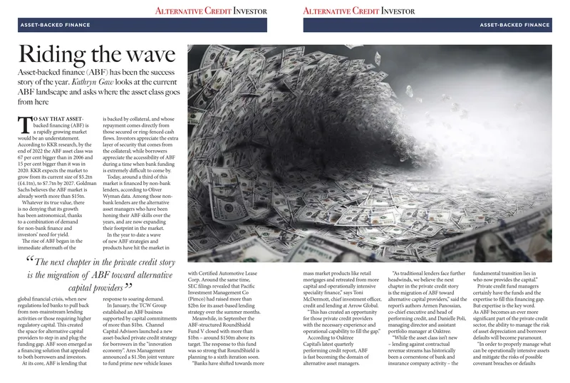 Current Trends in Asset-Backed Finance Market