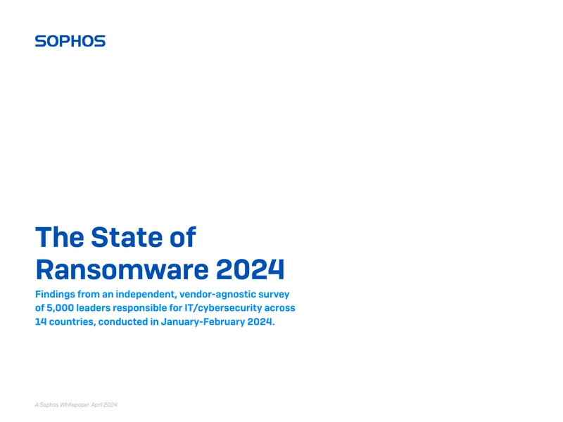 The State of Ransomware 2024 Whitepaper