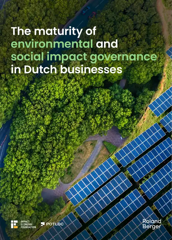 Maturity of Environmental and Social Impact Governance in Dutch Businesses