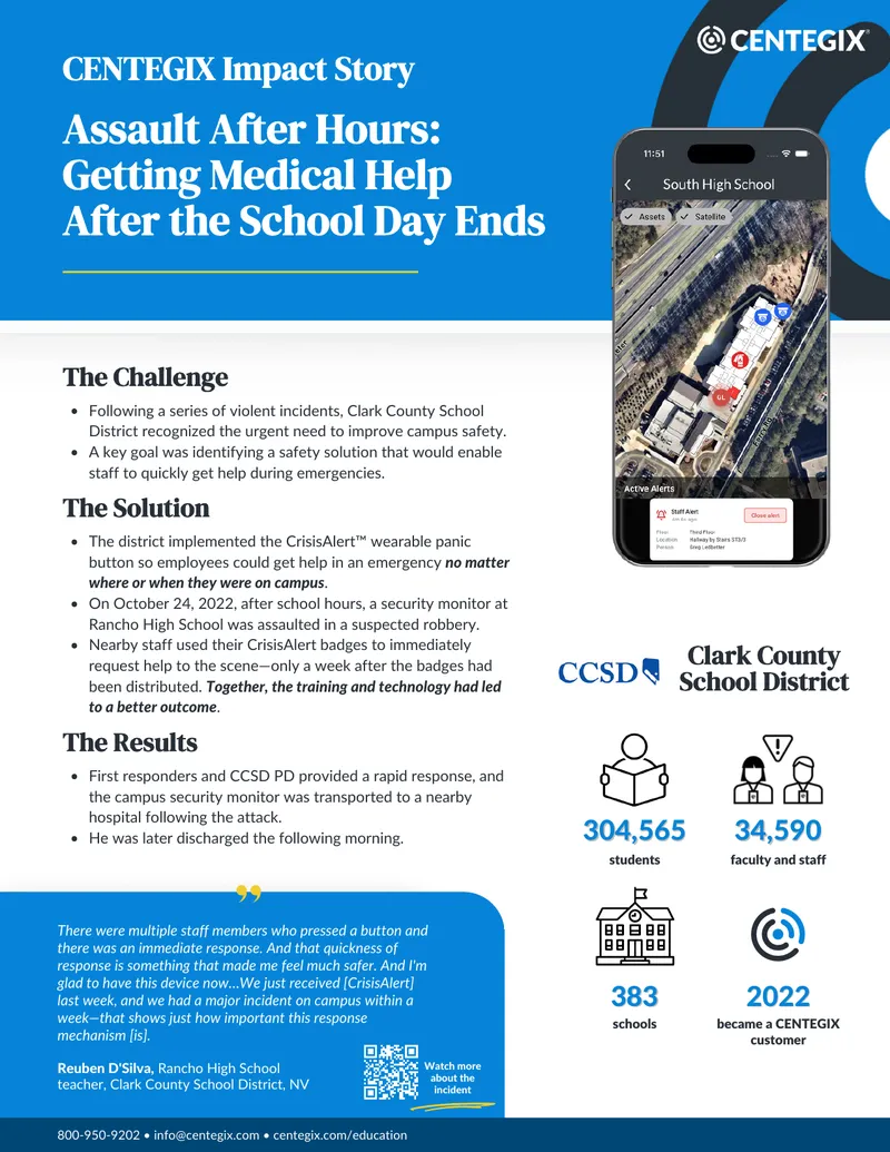Clark County School District CrisisAlert Implementation