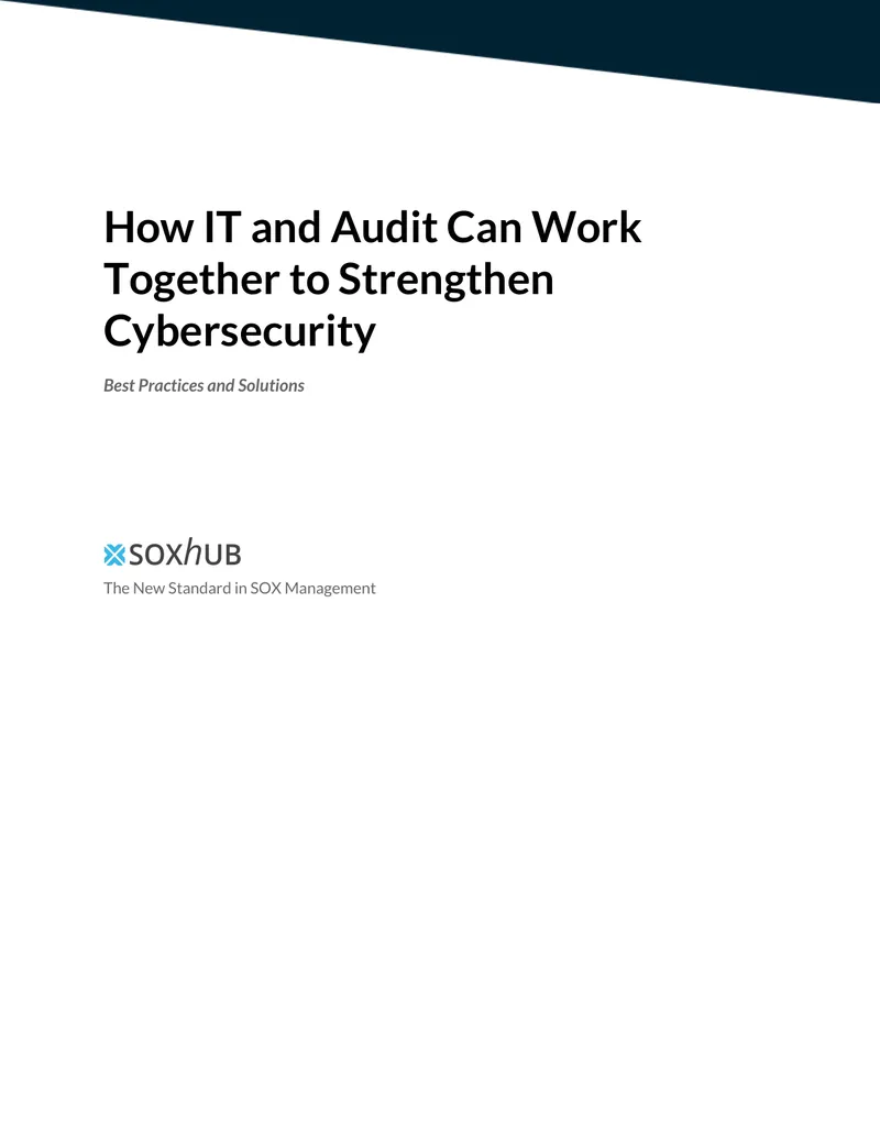 IT and Audit Collaboration for Cybersecurity Improvement