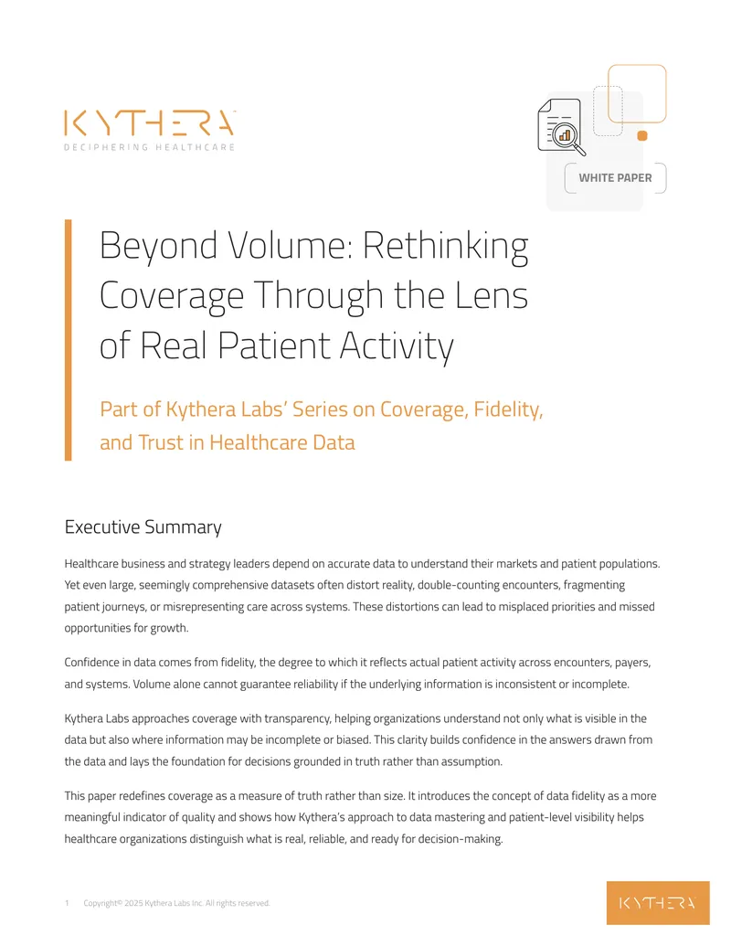 Rethinking Coverage Through Patient Activity Data