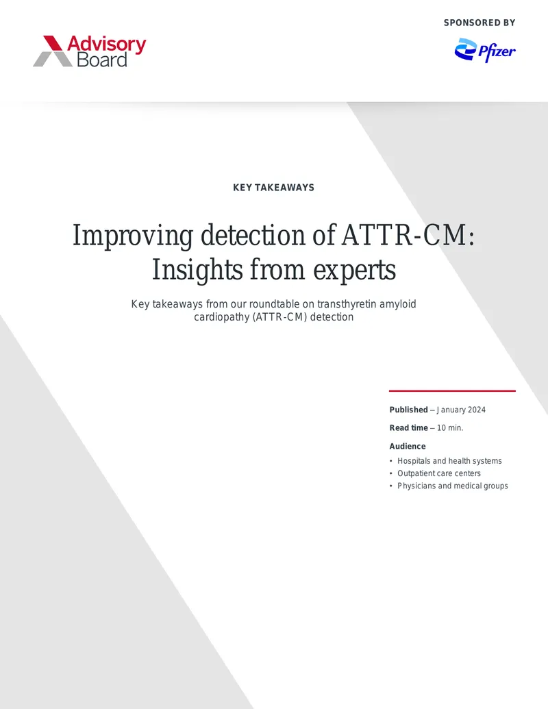 Improving Detection Strategies for ATTR-CM