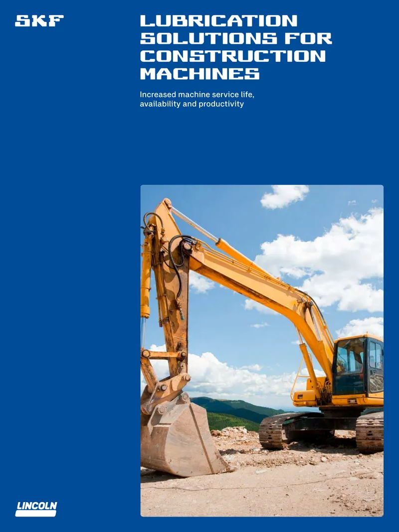 Lubrication Solutions for Construction Machines