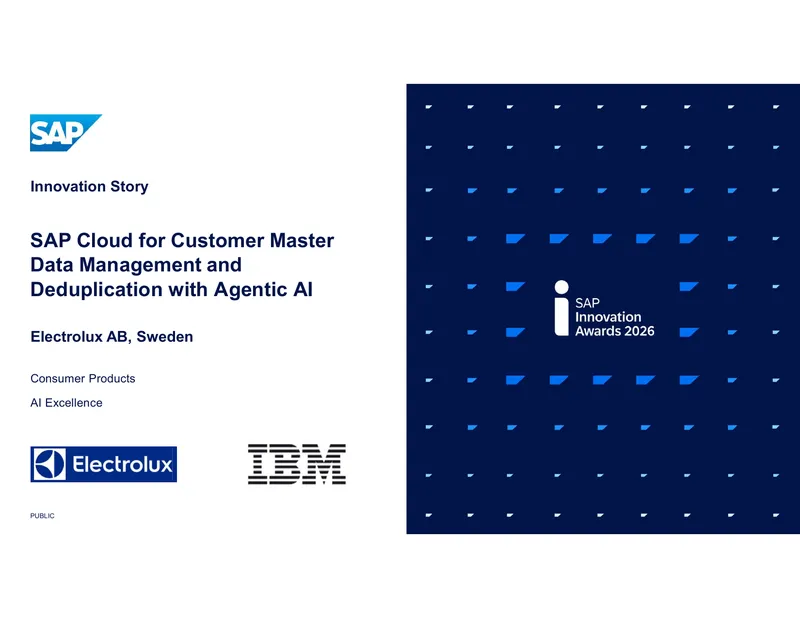Customer Master Data Management and Deduplication with Agentic AI