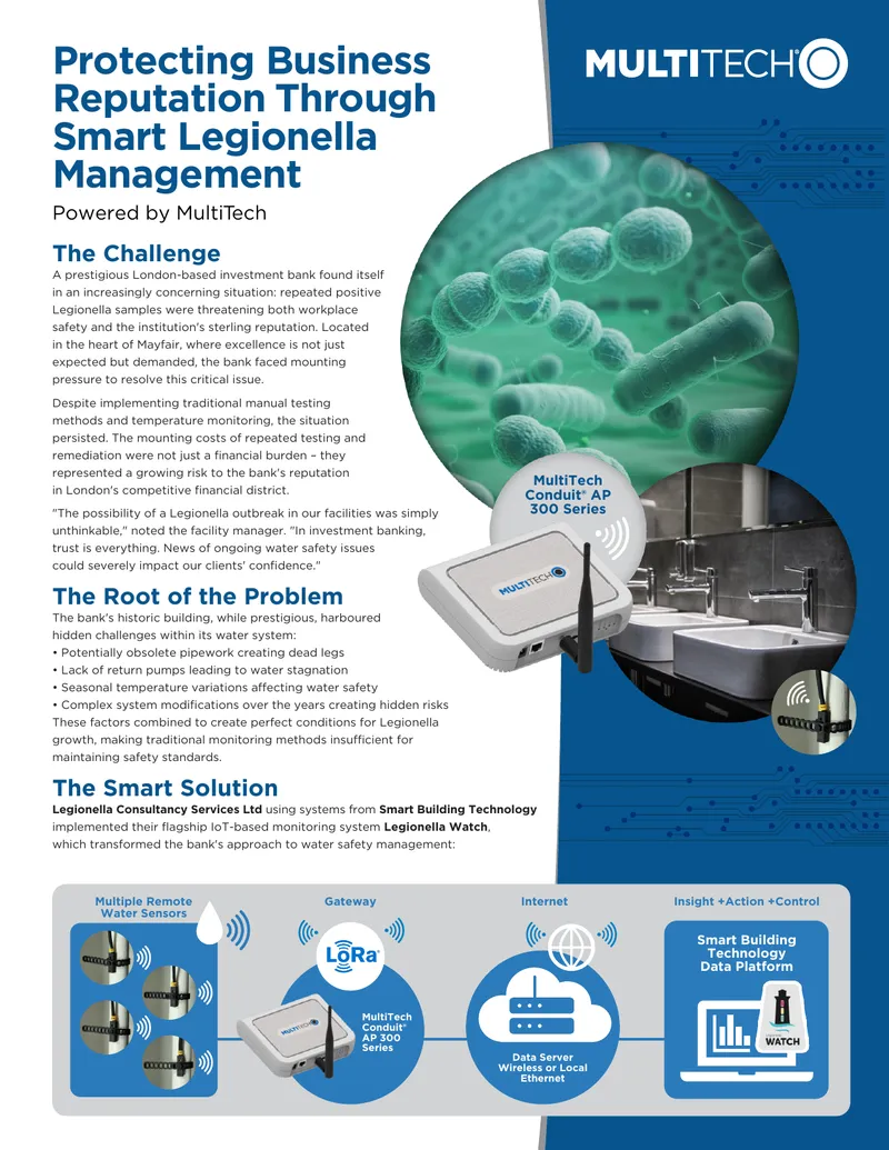 Smart Legionella Management Implementation Case Study