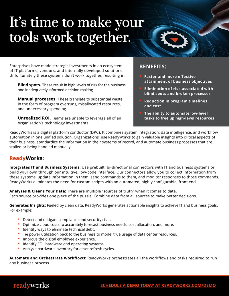 Integrated IT and Business Systems Automation