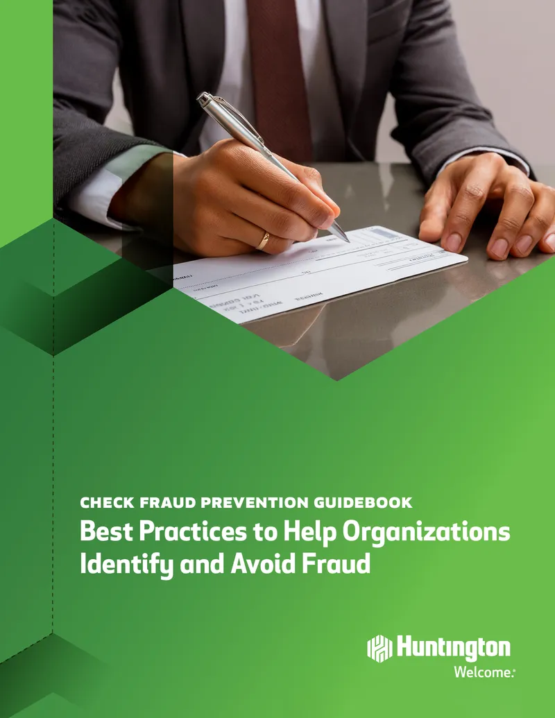 Check Fraud Prevention Guidebook