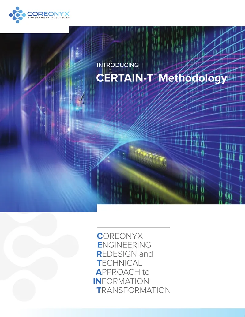 CERTAIN-T Methodology for Government Digital Transformation