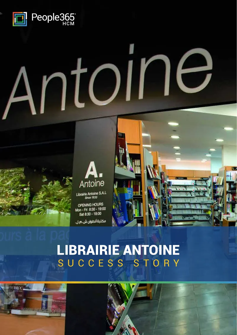 Librairie Antoine Human Capital Management Implementation