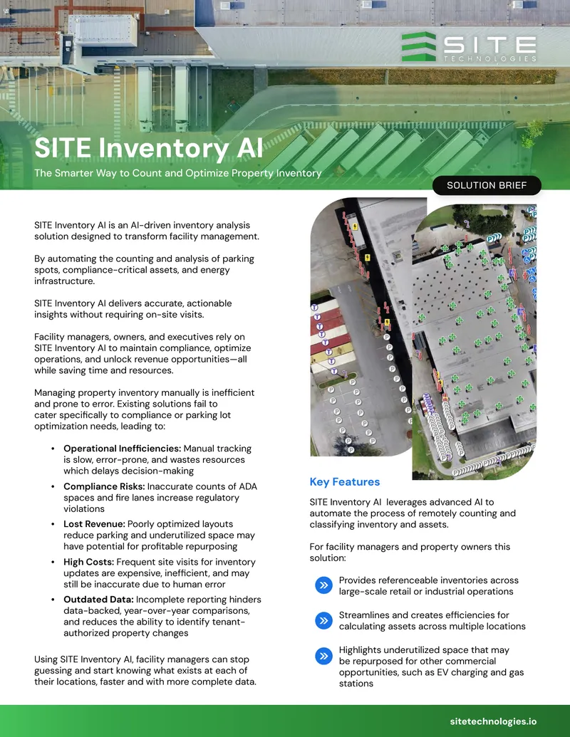 SITE Inventory AI Solution Brief