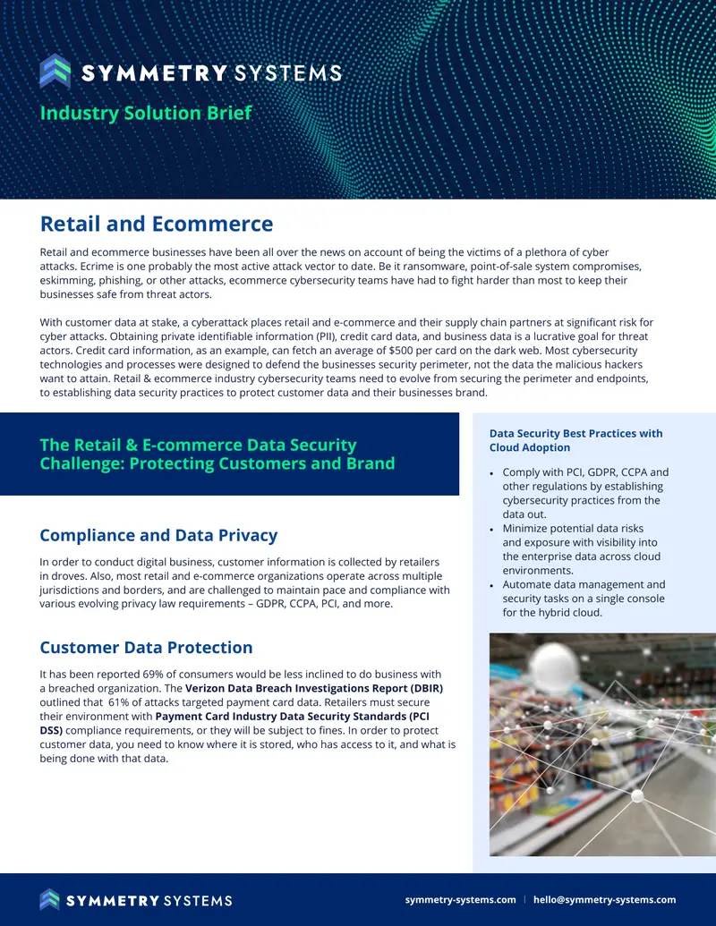 Retail and E-commerce Data Security Best Practices
