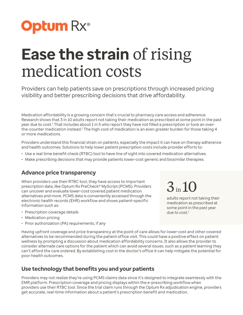 Strategies for Reducing Prescription Medication Costs