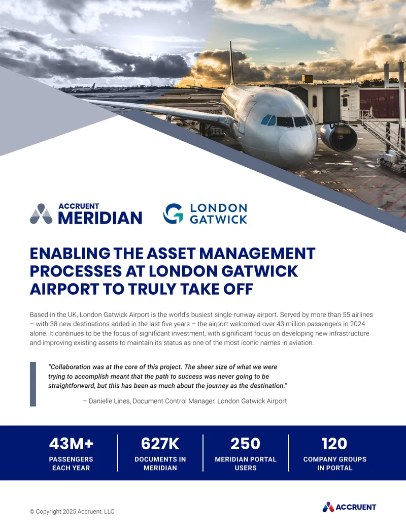 Asset Management Improvement Project at London Gatwick Airport