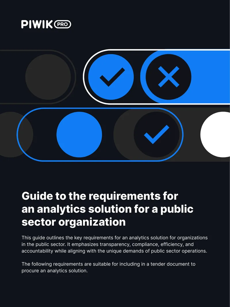 Requirements for Analytics Solutions in Public Sector