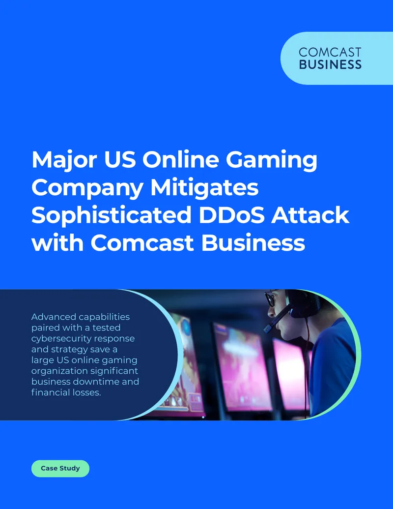 DDoS Attack Mitigation Case Study for Online Gaming Company