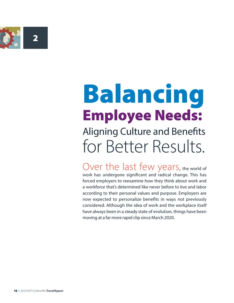 Balancing Employee Needs and Organizational Culture
