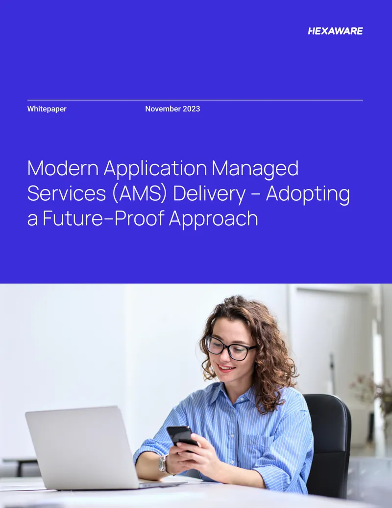 Modern Application Managed Services Delivery Framework