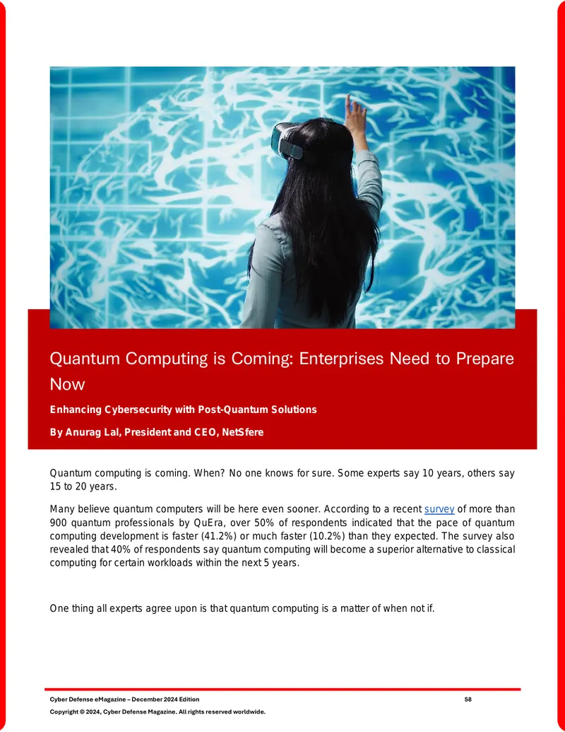 Preparing Enterprises for Quantum Computing Risks