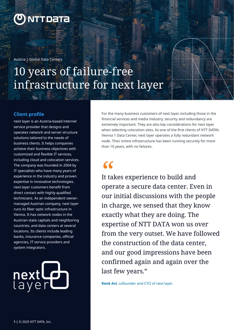 Infrastructure Solutions for Business Clients