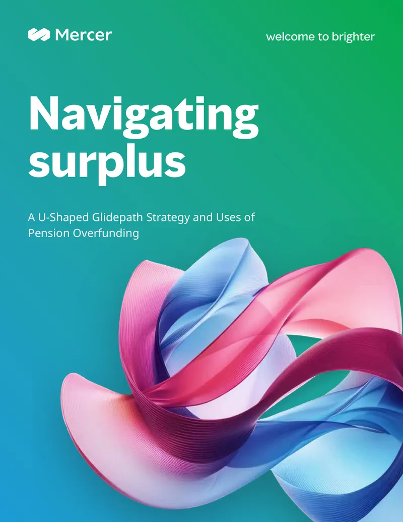 U-Shaped Glidepath Strategy for Pension Overfunding